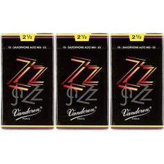 Трости для альт-саксофона Vandoren ZZ — 2,5 (30 шт. в упаковке)