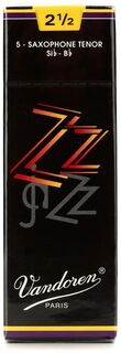 Vandoren SR4225 — Трости для тенор-саксофона ZZ — 2,5 (5 шт.)