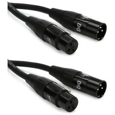 Микрофонный кабель Hosa HMIC-050 Pro, 2 шт., длина 50 футов
