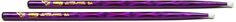 Голени Vater Color Wrap Hickory - 5A - Нейлоновый наконечник - Purple Optic