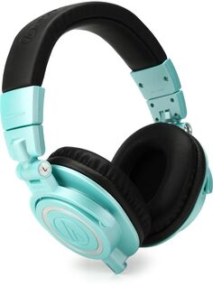 Новые студийные мониторные наушники закрытого типа Audio-Technica ATH-M50x — Icy Blue, ограниченная серия