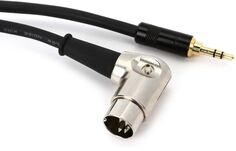 Vertex Effects VMTM-SR-12 Тип A TRS штекер 3,5 мм к угловому MIDI-кабелю DIN — 1 фут