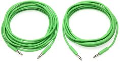 Патч-кабель Nazca Audio Noodles Eurorack, штекер 3,5 мм TS на штекер TS 3,5 мм — 300 см, зеленый