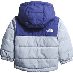 Двусторонняя куртка с капюшоном Mount Chimbo – для младенцев The North Face, цвет Dusty Periwinkle