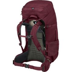 Дорожный рюкзак Fairview Trek 70 л Osprey Packs, цвет Zircon Red