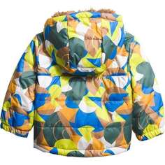 Двусторонняя куртка с капюшоном Mount Chimbo – для младенцев The North Face, цвет Almond Butter Big Abstract Print