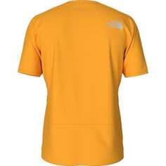 Рубашка с короткими рукавами Summit High Trail Run мужская The North Face, цвет Summit Gold