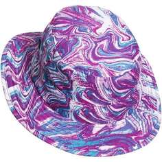 Панама с полями класса V – детская The North Face, цвет Purple Cactus Flower Water Marble Print