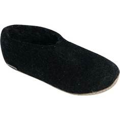 Кожаные тапочки для обуви Glerups, черный