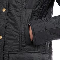 Куртка Beadnell Polarquilt женская Barbour, черный