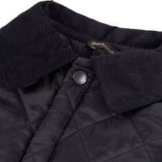 Стеганая куртка Liddesdale - для мальчиков Barbour, черный