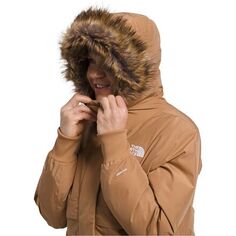 Куртка-бомбер Arctic - женская The North Face, цвет Almond Butter/Almond Butter TNF Monogram Large Print