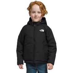 Двусторонняя куртка с капюшоном Perrito — для малышей The North Face, черный