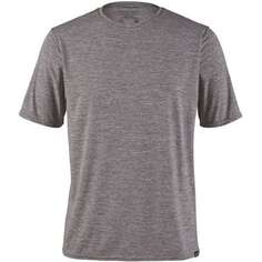 Capilene Cool повседневная рубашка с короткими рукавами мужская Patagonia, цвет Feather Grey