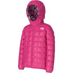 Двусторонняя куртка ThermoBall с капюшоном — для малышей The North Face, цвет Mr. Pink