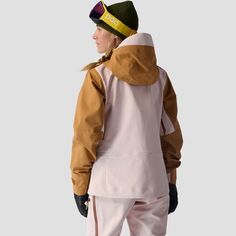 Куртка Cottonwoods GORE-TEX женская Backcountry, цвет Peach Whip/Brown Sugar