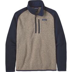 Флисовая куртка Better Sweater с молнией 1/4 мужская Patagonia, цвет Oar Tan
