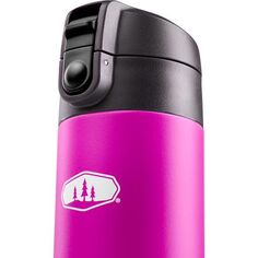 Бутылка для воды Microlite 350 с откидной крышкой GSI Outdoors, розовый