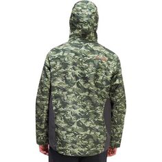 Куртка Downrigger Gore-Tex мужская Grundens, цвет Refraction Camo Green/Anchor