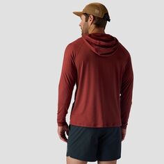 Пуловер с капюшоном Destination – мужской Backcountry, цвет Fired Brick
