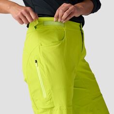 Велосипедные шорты Empire, 11,5 дюймов женские Backcountry, цвет Lime Punch