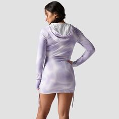 Платье SunTrace женское Backcountry, цвет Lavender Gray Topo Print