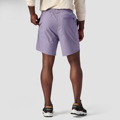 Короткие шорты Destination, 7 дюймов, на подкладке мужские Backcountry, цвет Purple Sage