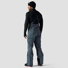 Гибридные туристические брюки GORE-TEX WINDSTOPPER мужские Backcountry, цвет Turbulence