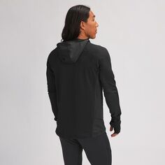 Флисовый пуловер Hybrid Grid мужской Backcountry, черный