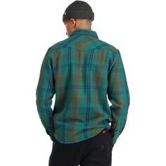 Рубашка Mountain Heavyweight мужская Topo Designs, цвет Green/Earth Plaid