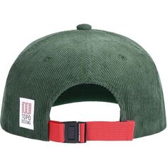 Вельветовая шляпа дальнобойщика Topo Designs, цвет Olive/Strata Map
