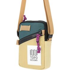 Мини-сумка через плечо Topo Designs, цвет Hemp/Botanic Green