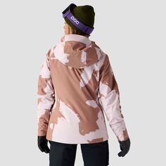 Утепленная эластичная куртка Last Chair женская Backcountry, цвет Peach Whip Check Camo