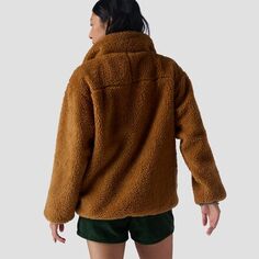 Флисовая куртка из смешанной ткани женская Backcountry, цвет Brown Sugar/Tawny Orange/Fired Brick