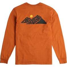 Рубашка Rugged Peaks с длинными рукавами мужская Topo Designs, цвет Clay