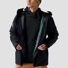 Утепленная эластичная куртка Last Chair мужская Backcountry, черный