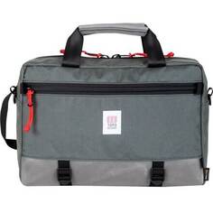 Кожаный портфель для пригородных поездок Topo Designs, цвет Charcoal/Charcoal Leather