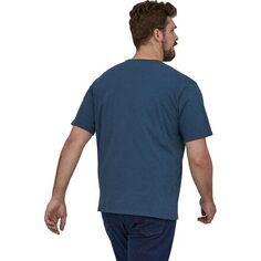 Легкая карманная рубашка из регенеративного органического хлопка мужская Patagonia, цвет Tidepool Blue