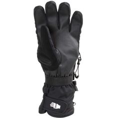 Спортивные лыжные перчатки мужские Hand Out Gloves, черный