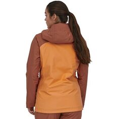Утепленная куртка Powder Town женская Patagonia, цвет Sisu Brown