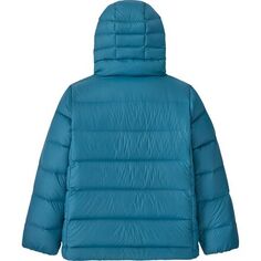 Пуховый свитер с капюшоном Hi-Loft — детская одежда Patagonia, синий
