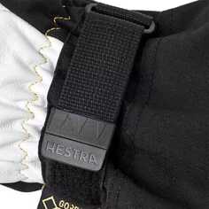 Армейские кожаные перчатки GORE-TEX мужские Hestra, черный