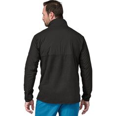 Легкая гибридная куртка Nano-Air мужская Patagonia, черный