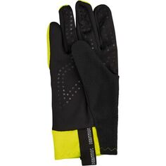 Всепогодные перчатки для бега Hestra, цвет Yellow Hi Viz