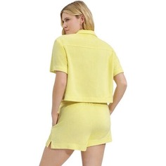 Рубашка на пуговицах с короткими рукавами Saniyah женская UGG, цвет Honeycomb