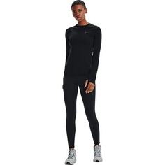 Леггинсы Base 3.0 женские Under Armour, цвет Black/Pitch Gray