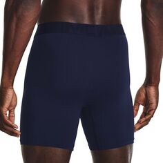 Нижнее белье Tech Mesh, 6 дюймов, упаковка из 2 шт. мужское Under Armour, цвет Cosmic Blue/Midnight Navy