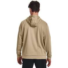 Толстовка с капюшоном Armor Fleece Big Logo HD мужская Under Armour, цвет City Khaki/Black