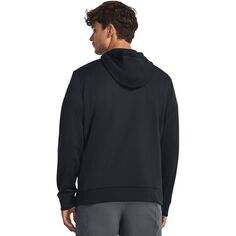 Пуловер с капюшоном Armor Fleece HD с рисунком мужской Under Armour, черный