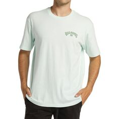 Рубашка с короткими рукавами Arch Fill – мужская Billabong, цвет Seaglass